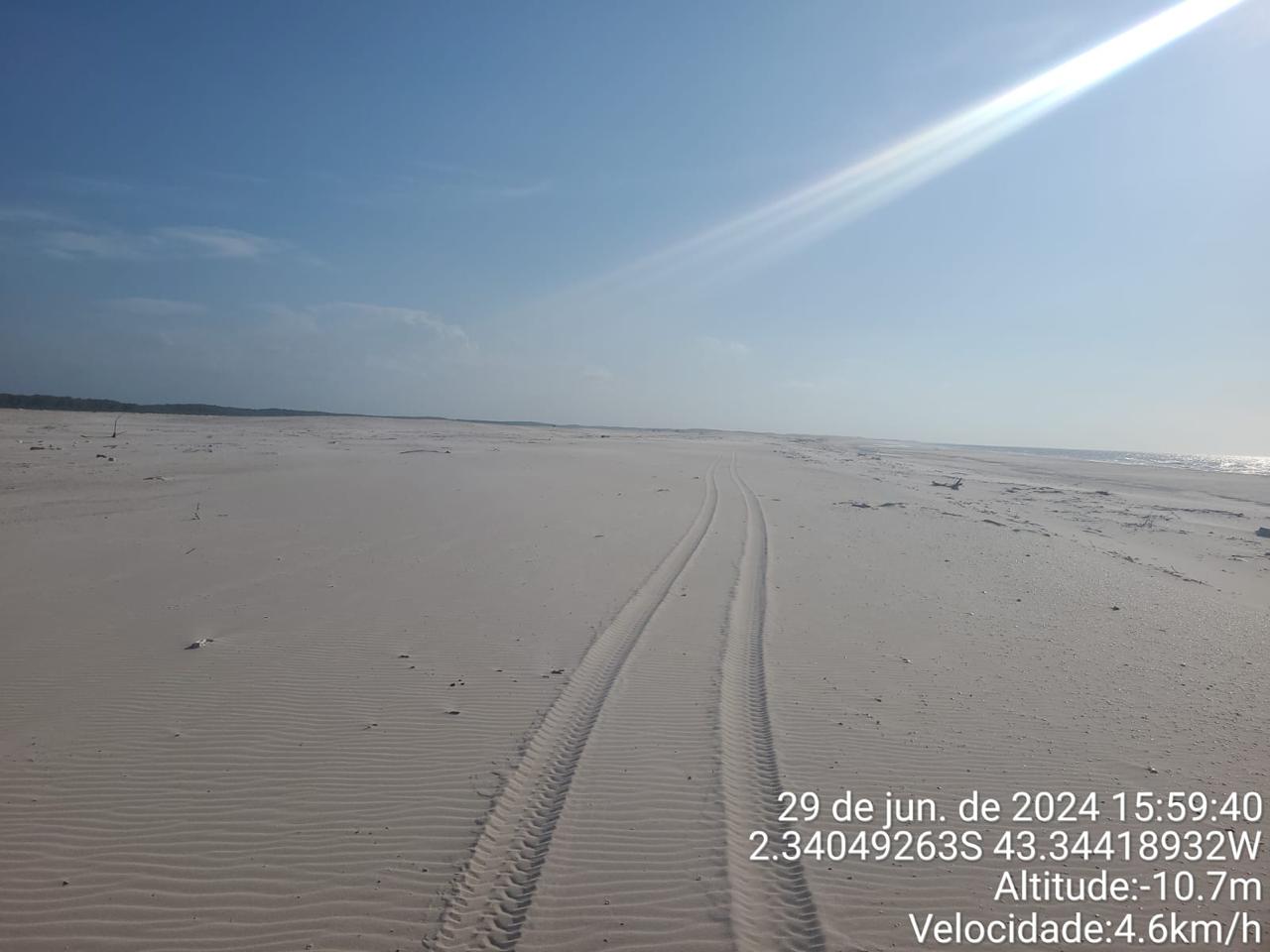 Amares inicia monitoramento de praia nos Lençóis Maranhenses