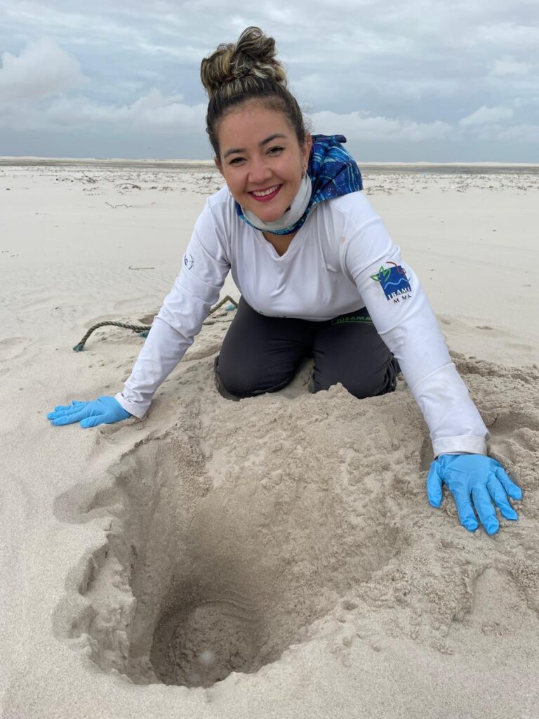 Projeto Queamar realiza mais um monitoramento de praias em Barreirinhas
