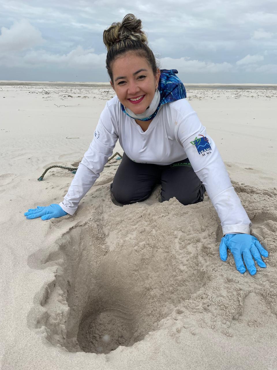 Projeto Queamar realiza monitoramento de praias em Barreirinhas